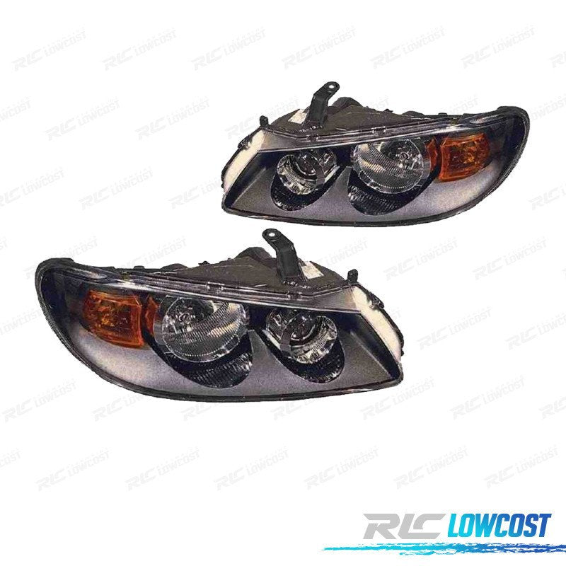 Faros PARA Nissan Almera 02-06 Fondo Negro | TDH Performance