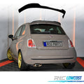 Aleron Spoiler FIAT 500 07-15 Negro Brillo | TDH Performance