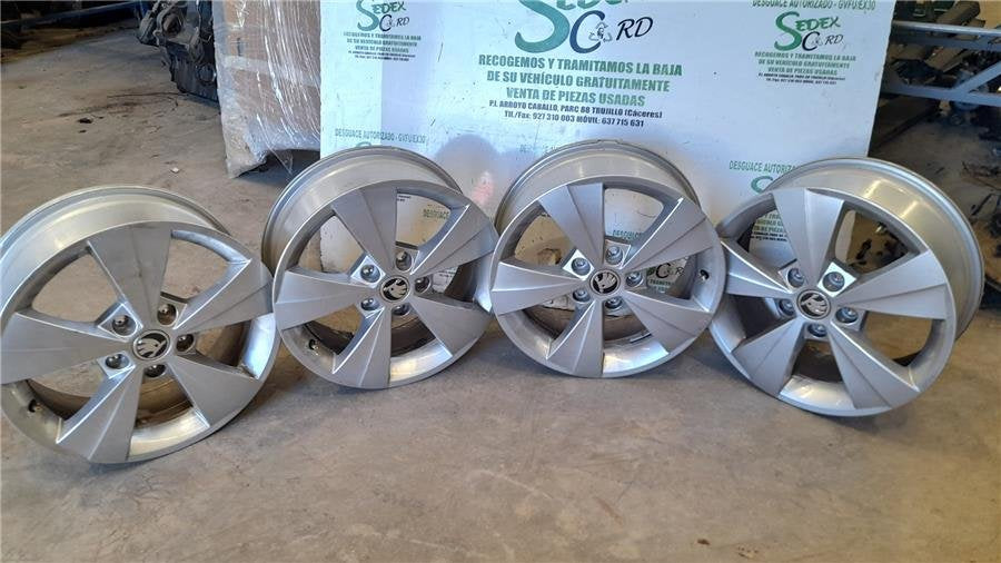 Juego Llantas Skoda Octavia