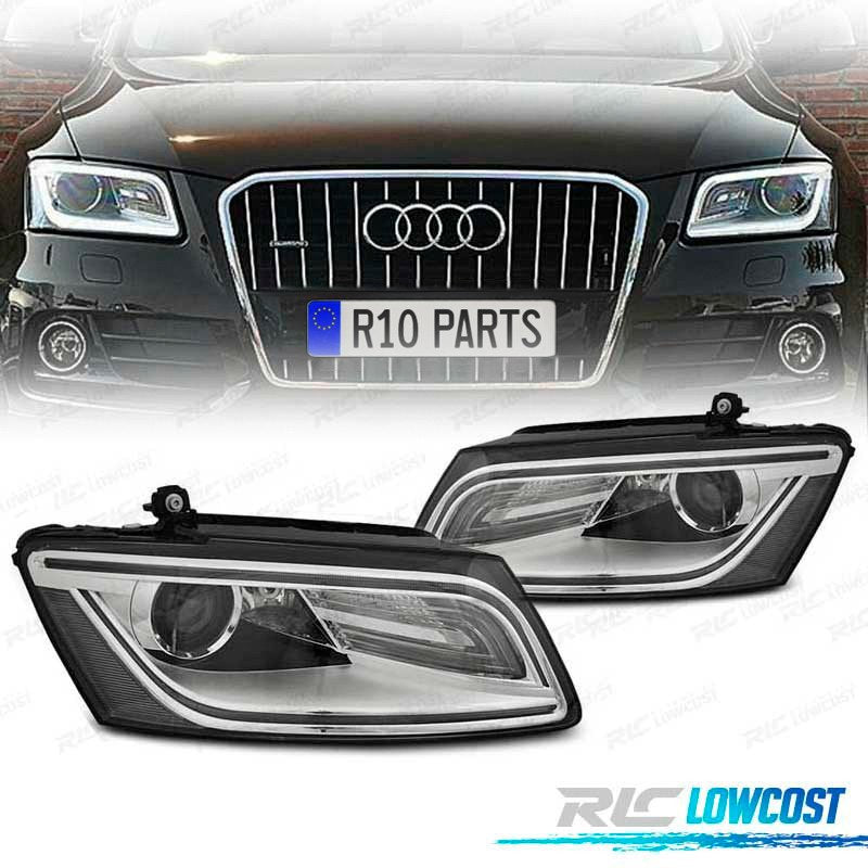 Faros AUDI Q5 12-17 LUZ Diurna DRL Cromado