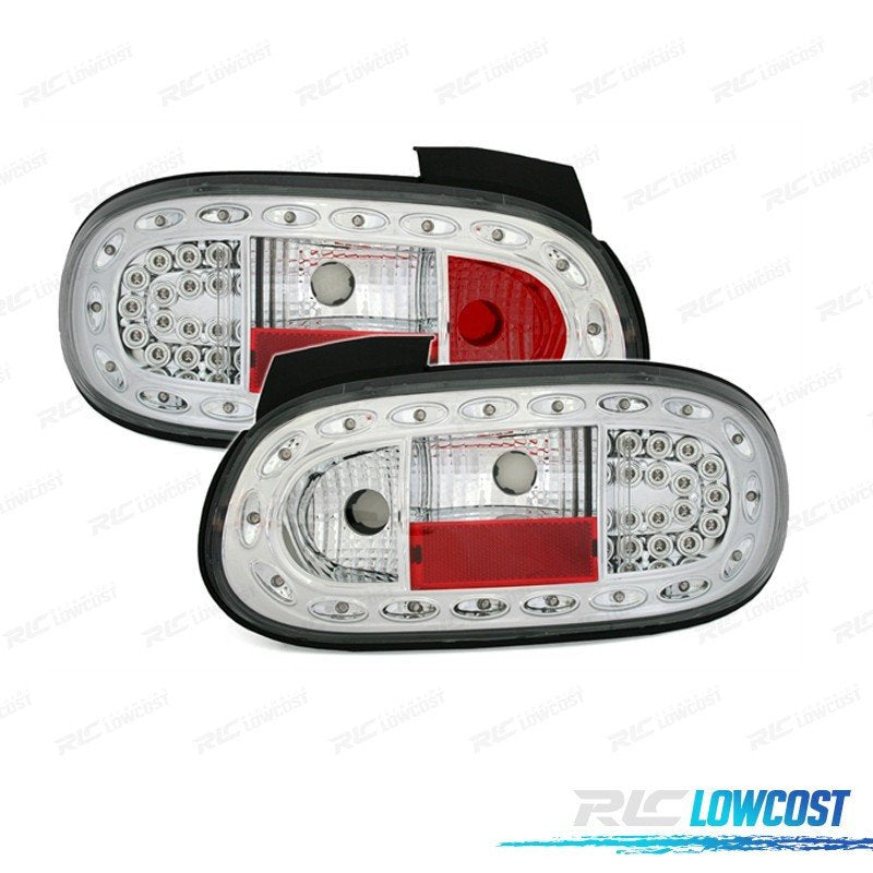 Pilotos Mazda MX5 98-05 LED Fondo Cromo | TDH Performance