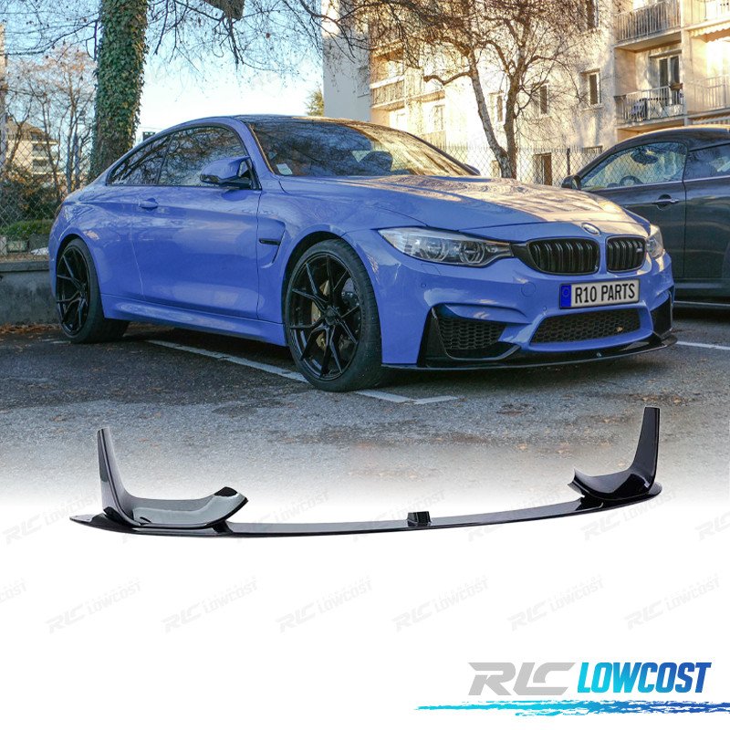 Spoiler LIP BMW F80 M3 F82 F83 M4 14- Negro Brillo | TDH Performance