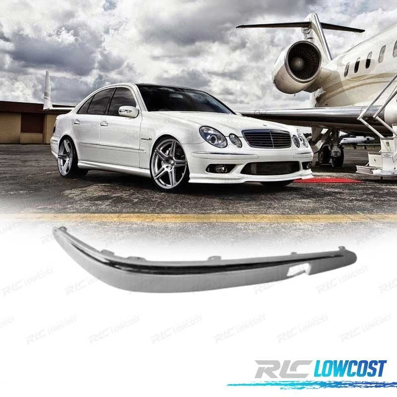 Moldura DCH Clase E Mercedes W211 02-06 Paragolpes Delantero