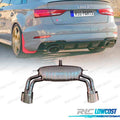 Silencioso Escape AUDI A3 S LINE Hatchback 17-20 LOOK RS3 Cromo | TDH Performance
