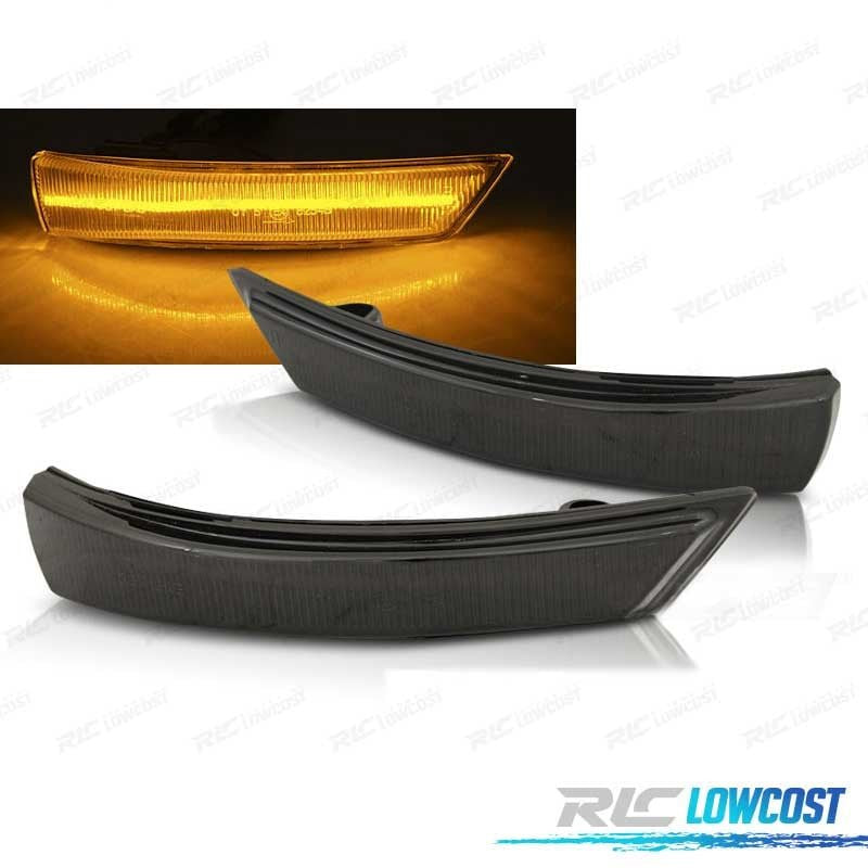 Intermitentes FORD Focus MK2 MK3 Mondeo MK4 Espejo LED Dinámicos Ahumado | TDH Performance