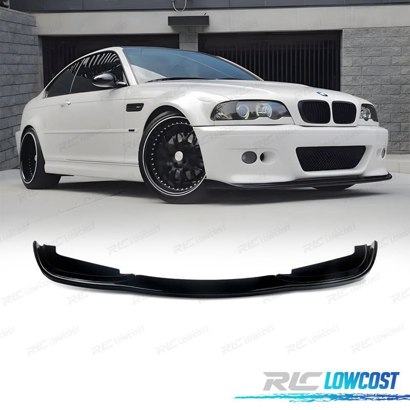 Spoiler LIP BMW E46 98-07 LOOK M3 Negro Brillo | TDH Performance