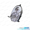 FARO DCH PARA Nissan Micra K12 03-07 Fondo Cromado