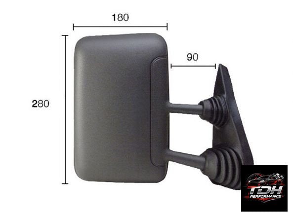 Retrovisor Derecho Iveco Daily Nuevo Ref. 93936853