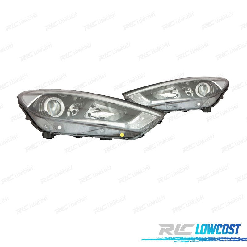 Faros Hyundai Tucson 15-18 CON Motor