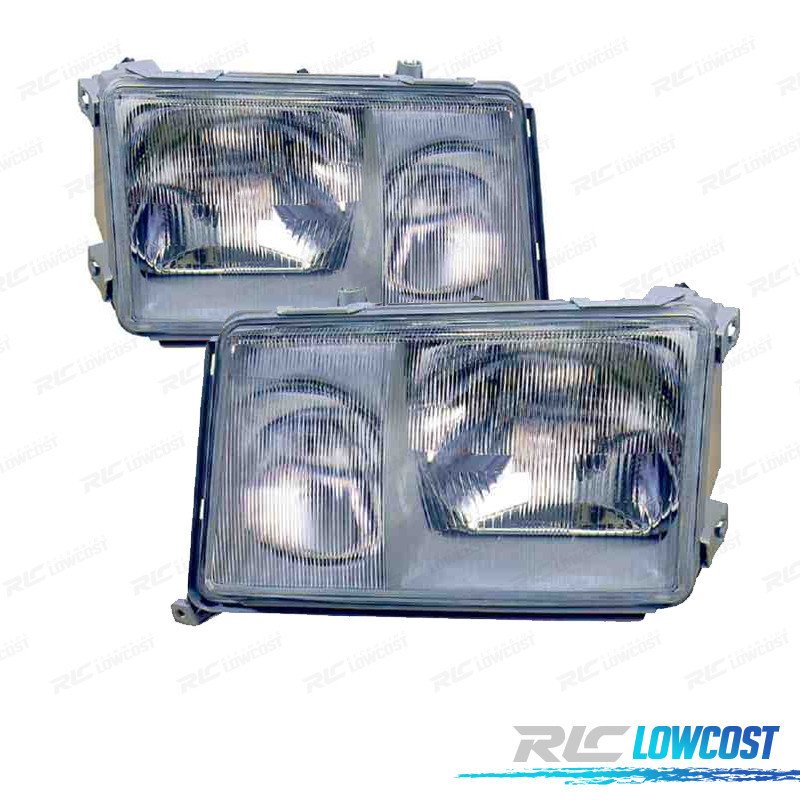 Faros PARA Mercedes W124 Berlina Coupé Fondo GRIS