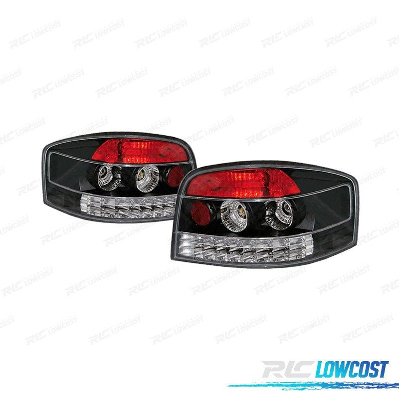 Pilotos AUDI A3 8P 03-08 LED Fondo Negro | TDH Performance