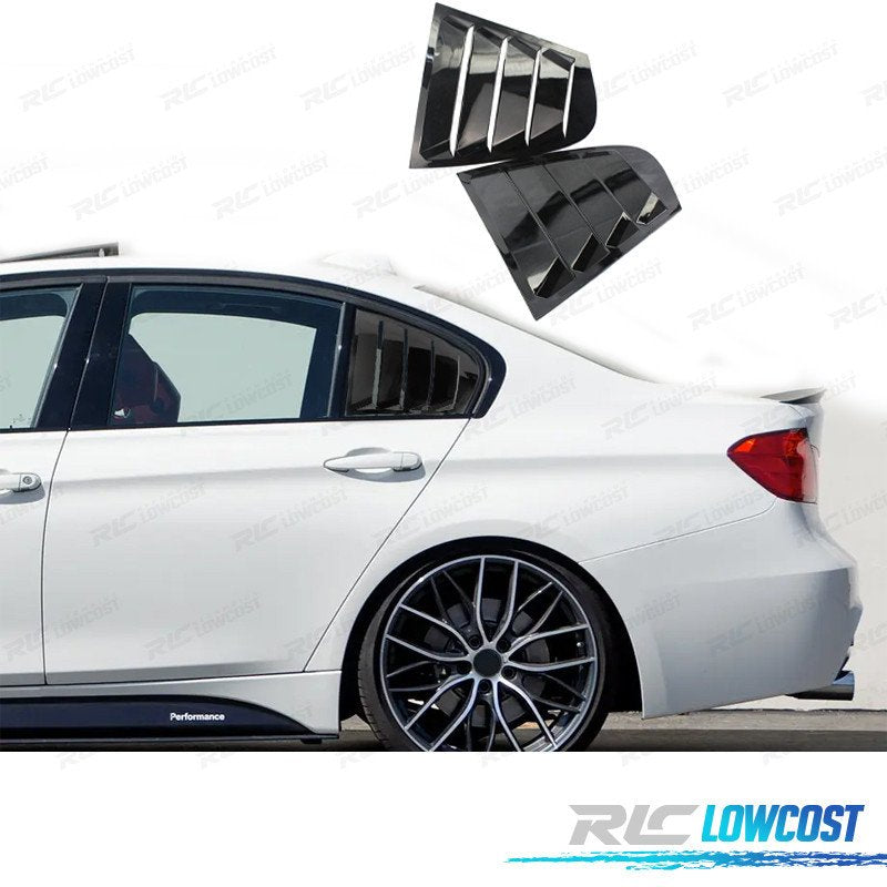 Flaps Laterales BMW F30 Negro Brillo