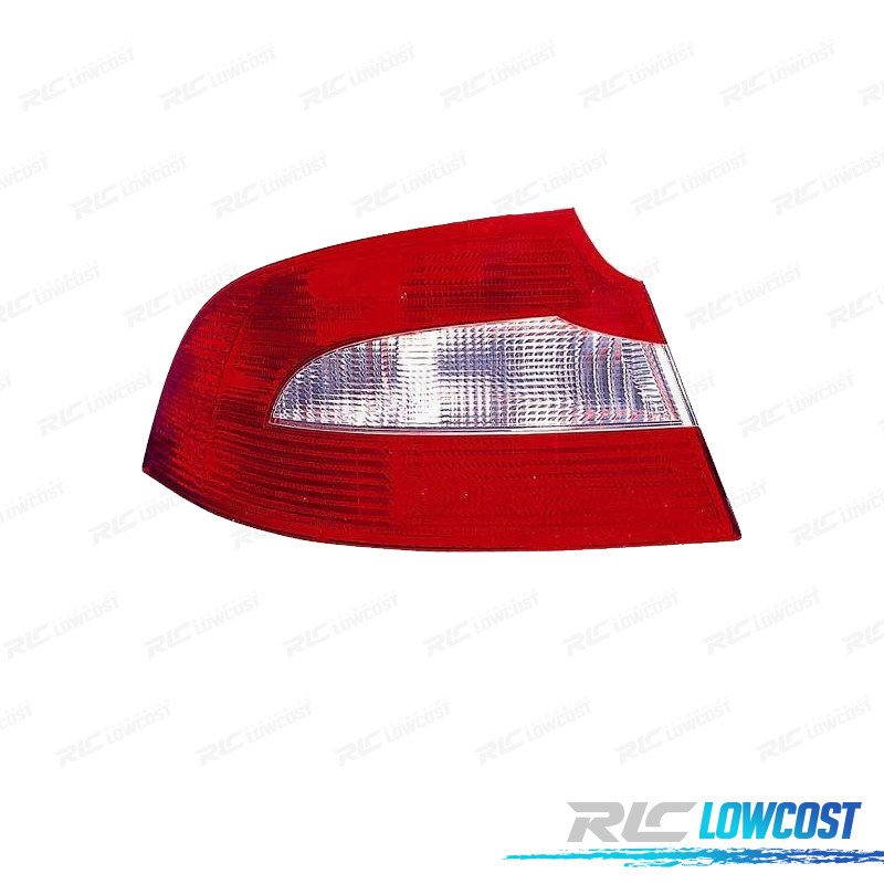 Piloto IZQ PARA Skoda Superb 08-13 Blanco ROJO