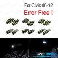 KIT 8 Bombillas LED Interior PARA Honda Civic 06-12 | TDH Performance