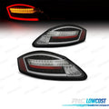 Pilotos PARA Porsche Boxster 987 Cayman 987C Light BAR Dinamic Fondo Negro | TDH Performance