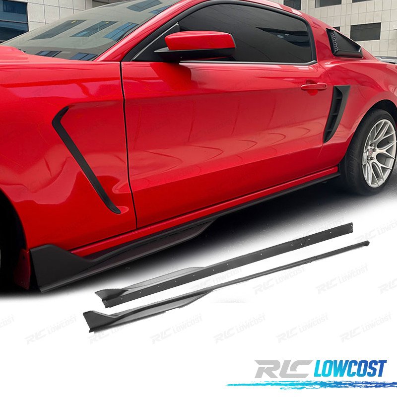 Añadido Taloneras FORD Mustang V6 GT 10-14 LOOK Gt500 Negro MATE | TDH Performance
