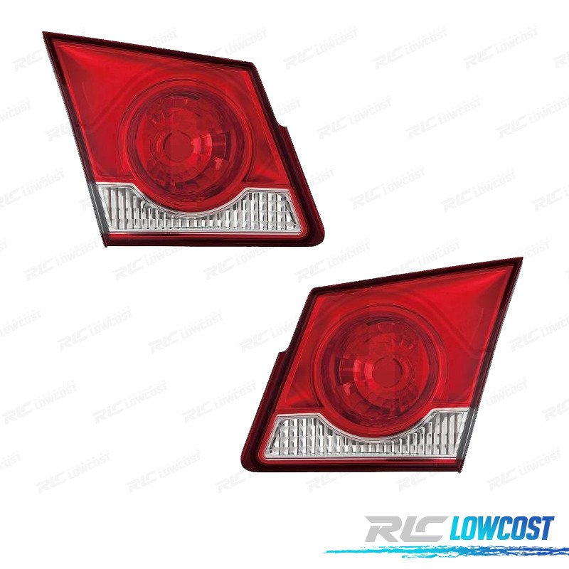 Pilotos Daewoo Chevrolet Cruze 4P 09- Blanco ROJO