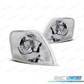 Intermitentes Frontales Volkswagen VW Passat 3B 96-00 Cristal Claro Cromo | TDH Performance