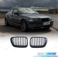 Parrilla BMW E46 Sedan Touring 98-01 LOOK M Negro Brillo | TDH Performance
