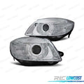 Faros PARA Skoda Fabia Roomster 06-10 Cromados H7