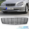 Parrilla Mercedes Clase C W203 00-07 Cromo | TDH Performance