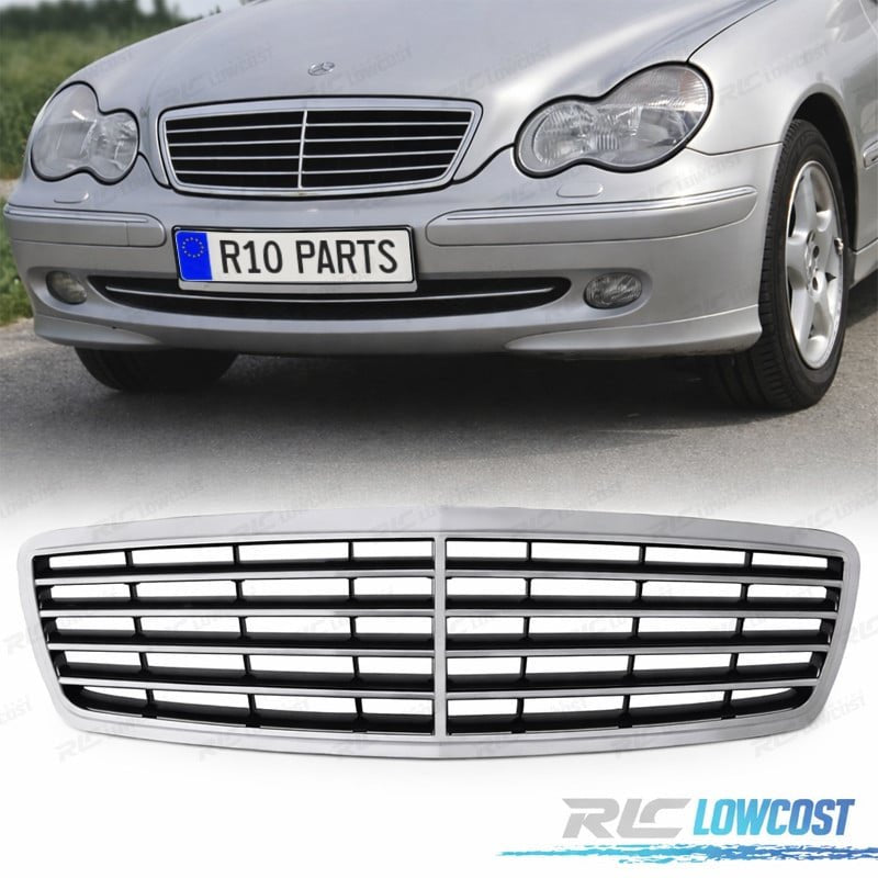 Parrilla Mercedes Clase C W203 00-07 Cromo | TDH Performance