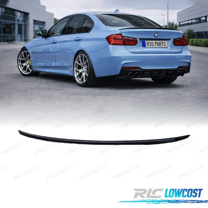Aleron Spoiler BMW F30 LOOK M Performance Negro Brillo | TDH Performance