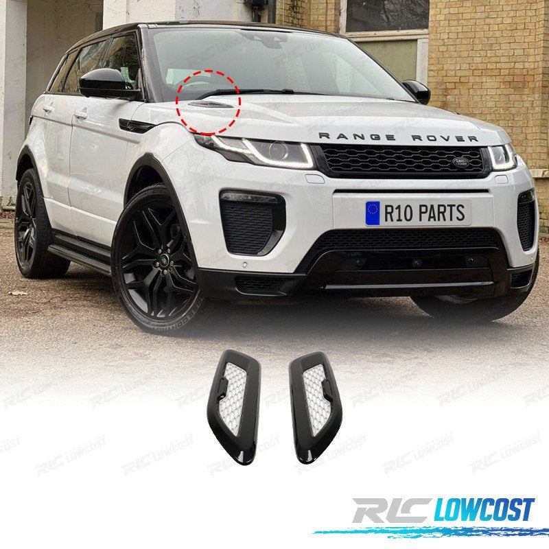 Entradas DE AIRE Range Rover Evoque LOOK SVR Negro Plata | TDH Performance