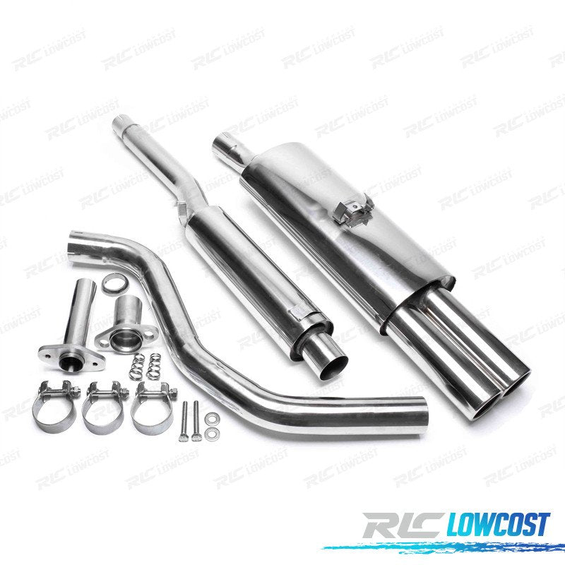 Silencioso Escape Volkswagen VW POLO 86C 2F 90-94 | TDH Performance