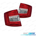 Pilotos Skoda Octavia Kombi 13-16 Blanco ROJO
