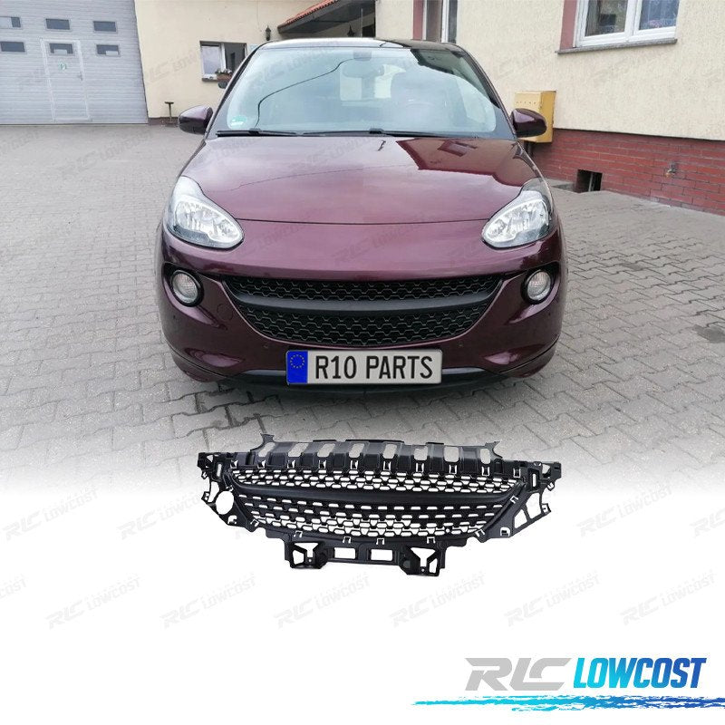 Parrilla OPEL ADAM 12-19 LOOK Black Edition Negro MATE | TDH Performance