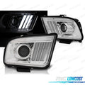 Faros FORD Mustang 04-09 TUBE Light Cromados