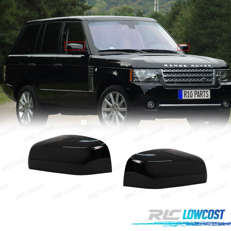 Carcasa Espejos Range Rover Vogue 10-12 Negro Brillo