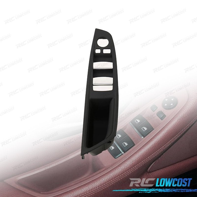 Moldura Botonera BMW F10 F11 Panel Puerta Negro