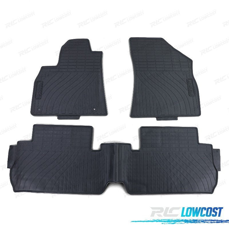 Alfombrillas GOMA Peugeot 3008 09- 3 Piezas