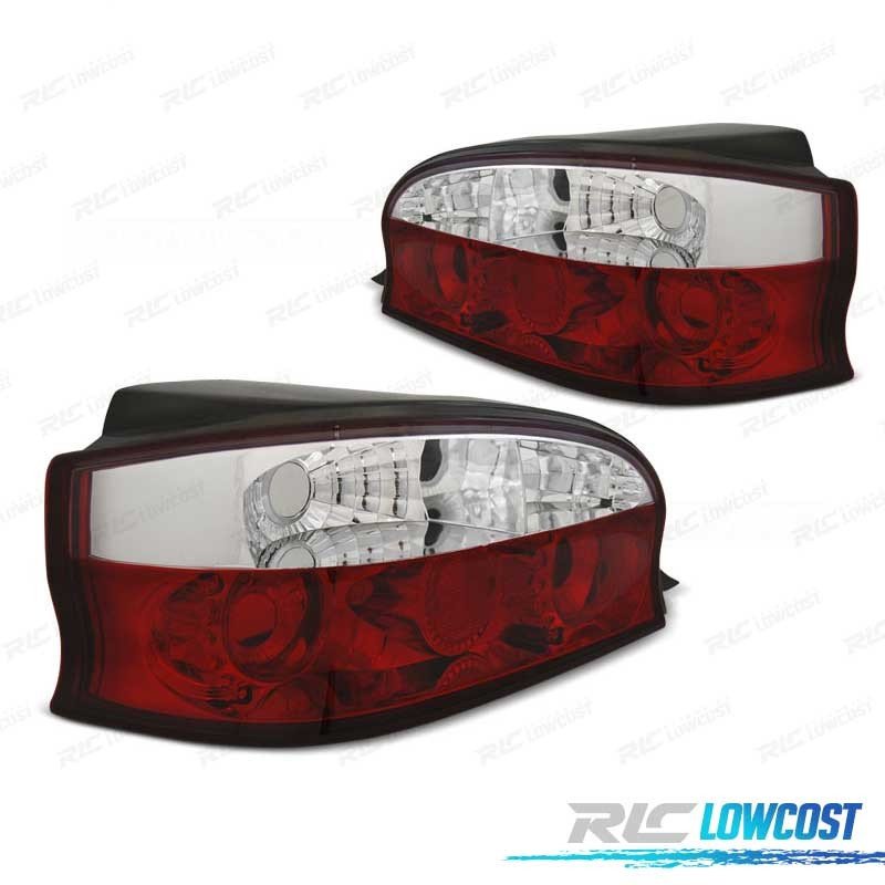 Pilotos Citroen SAXO 96-04 ROJO Cromo Cristal | TDH Performance