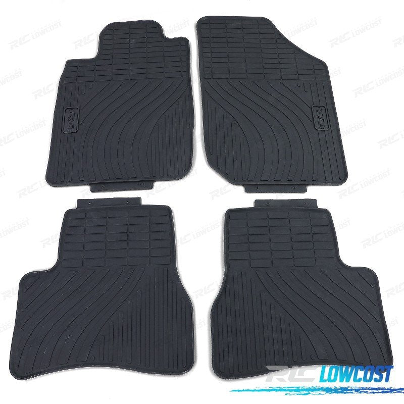 Alfombrillas GOMA Peugeot 206 00-09 4 Piezas