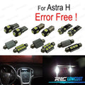 KIT 13 Bombillas LED Interior PARA OPEL Astra H OPC GTC Caravana Berlina Estate Hatchback 04-09 | TDH Performance