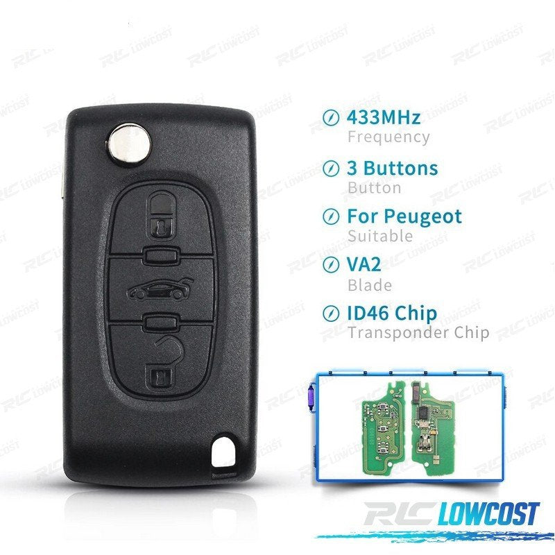 Llave Completa Peugeot 307 308 407 607 | TDH Performance