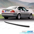 Moldura Central Paragolpes Trasero BMW E46 Sedan 98-01 Negro MATE