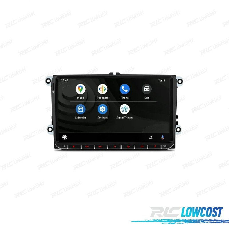 Radio GPS Android 12 PARA VW SEAT Skoda