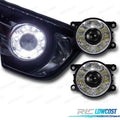 Faros Antinieblas LED LUZ Diurna Fondo Cromo | TDH Performance