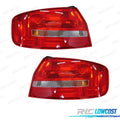 Pilotos AUDI A4 Sedán 12-15 Blanco ROJO