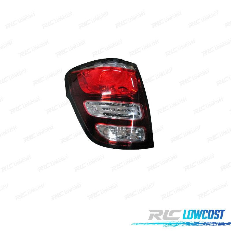 Piloto IZQ PARA Citroen C3 Restyling 13-16 Blanco ROJO
