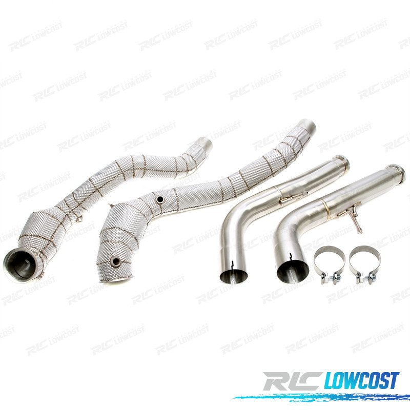 Supresor Downpipe Mercedes W463a 18-22 Catalisador Escudo Termico