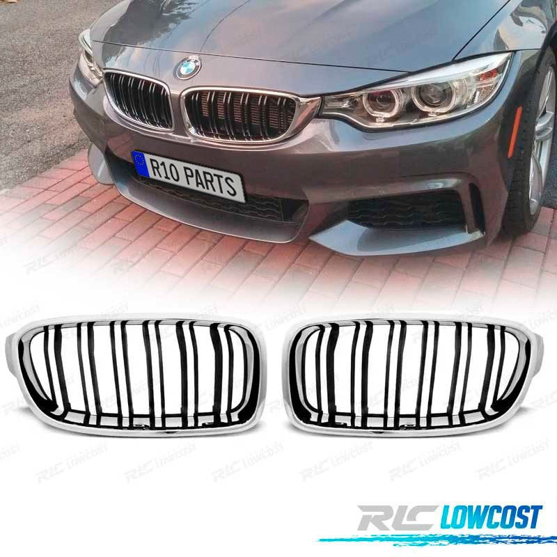 Parrilla BMW F30 F31 LOOK M3 Cromo Negro | TDH Performance