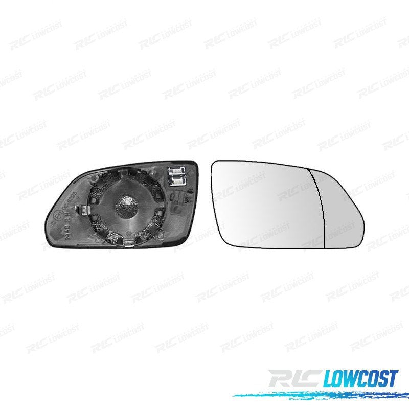 Cristal Espejo BASE Derecho Volkswagen VW POLO 05-09 Termico