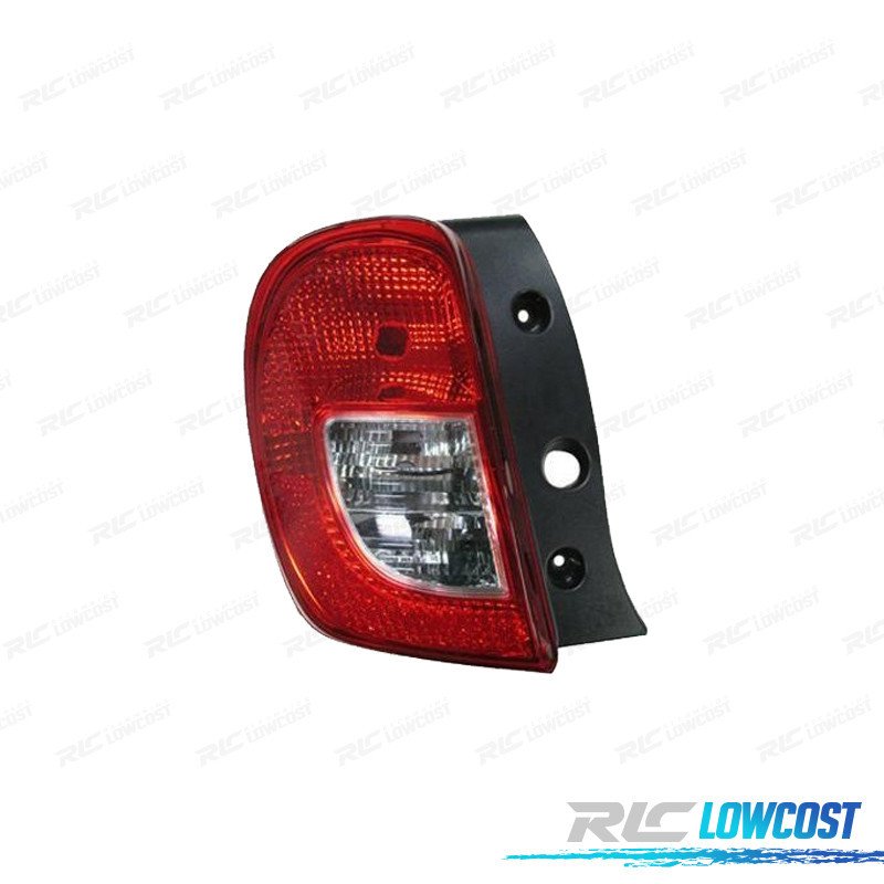 Piloto IZQ PARA Nissan Micra 14-17 Blanco+rojo
