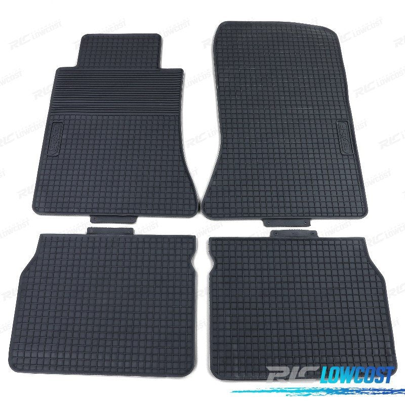 Alfombrillas GOMA Mercedes Clase E W124 84-97 4 Piezas
