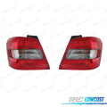 Pilotos Mercedes GLK X204 08-12 Blanco ROJO